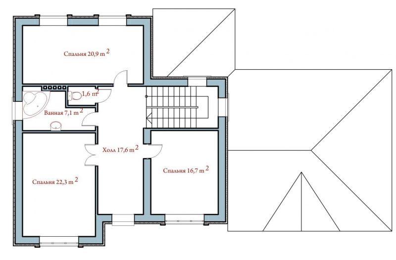 план 2 этажа 27